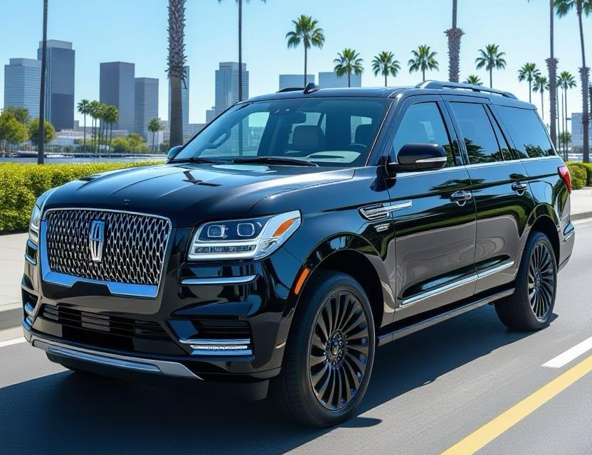 Lincoln Navigator luxury SUV - Premium group transportation vehicle