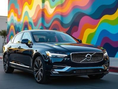 Volvo S90 luxury sedan - Premium executive transportation vehicle